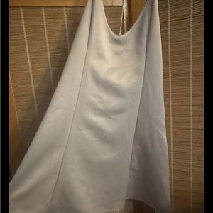 NASTY GAL NEUTRAL BEIGE/GREY/ SILVER DRESS XS